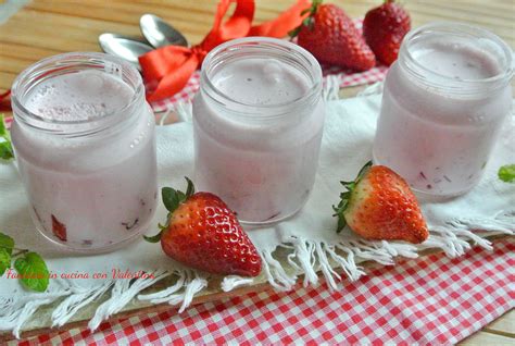 Mousse Di Fragole Light Fantasia In Cucina Con Valentina