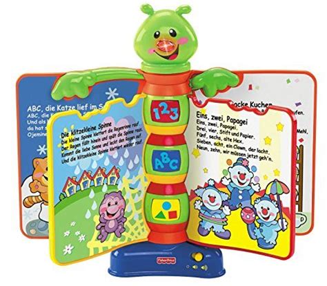 Mattel Fisher Price H8167 0 Lernspaß Liederbuch 28 x 25 5 x 7 cm