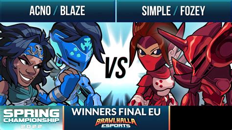 Acno Blaze Vs Simple Fozey Winners Final Spring Championship