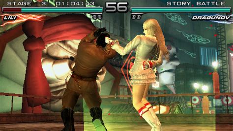 Screenshot Of Tekken Dark Resurrection Psp Mobygames