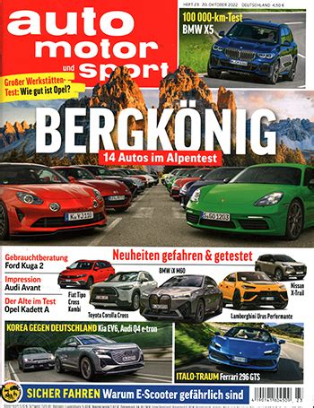 Auto Motor Und Sport 23 2022 Online Bestellen Bij Aboland