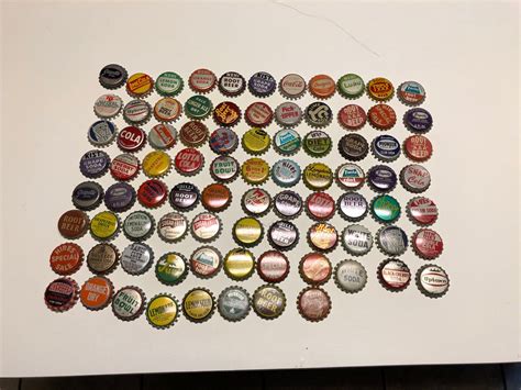 Lot Of 85 Vintage Unused Soda Pop Bottle Caps Coca Cola Crush Nehi