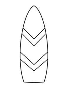 Free Printable Surfboard Templates For Crafts