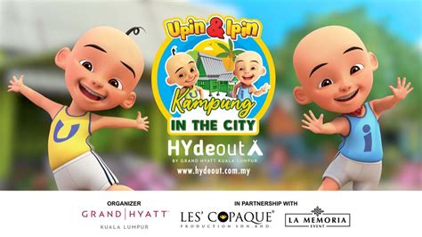 Upin And Ipin Kampung In The City Grand Hyatt Kuala Lumpur Youtube