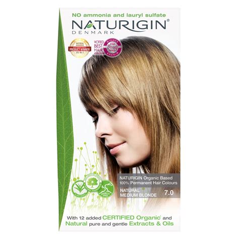 Amazon Naturigin Natural Medium Blonde Hair Dye Permanent Hair Color Grey
