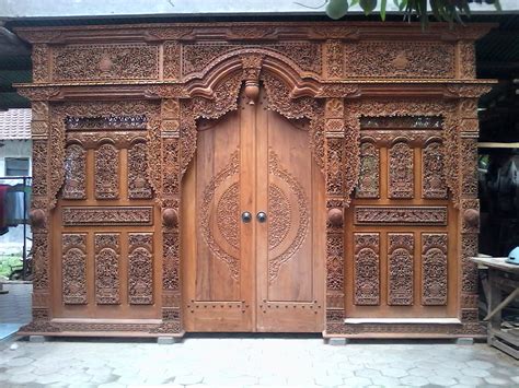 Pintu Gebyok, Bentuk Dan Konsep Unik Dari Nusantara - Rumah Idaman