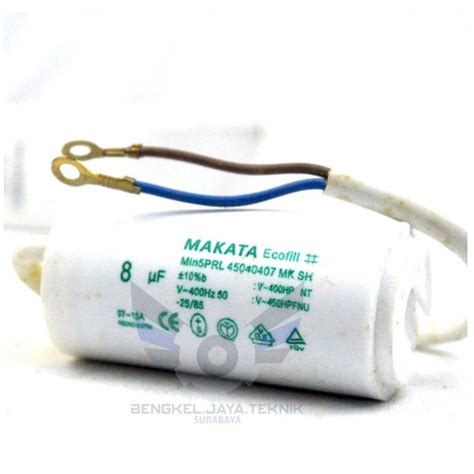 Jual Capasitor Elektromotor 8UF 10UF 12UF 20UF 45 UF Capacitor