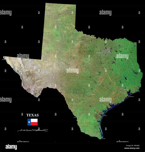 Map satellite geography texas hi-res stock photography and images - Alamy