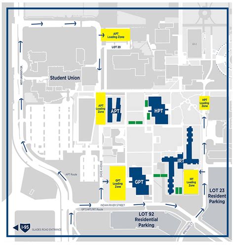 FAU | Housing Map and Loading Zones