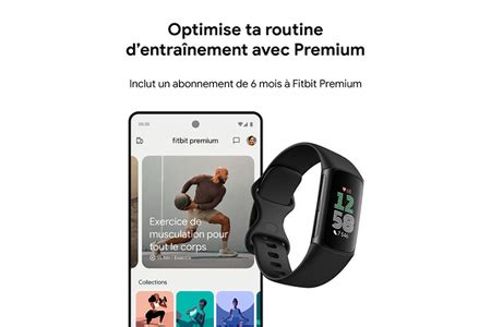 Bracelets Connect S Fitbit Charge Noir Darty