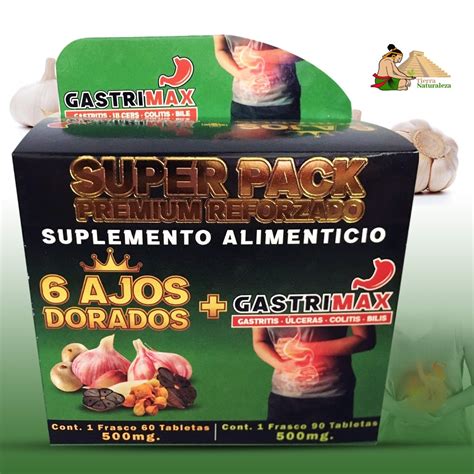 Suplemento Gastri Max Gastritis Colitis Tabs Antinflammatory