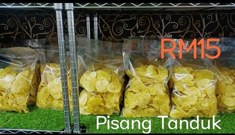 Kerepek Pisang Tanduk Kerepek Bawang Putih In Food Drinks