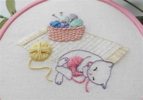 Cat Embroidery Patterns | Custom Embroidery