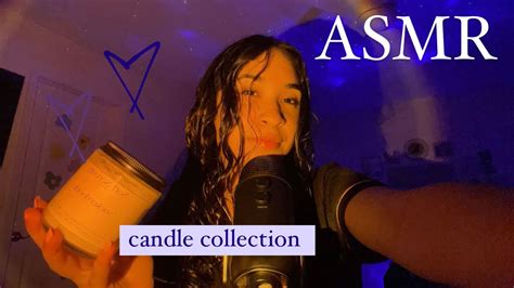 Asmr Candle Collection💟 Glass Tappingscratching Whispering Youtube