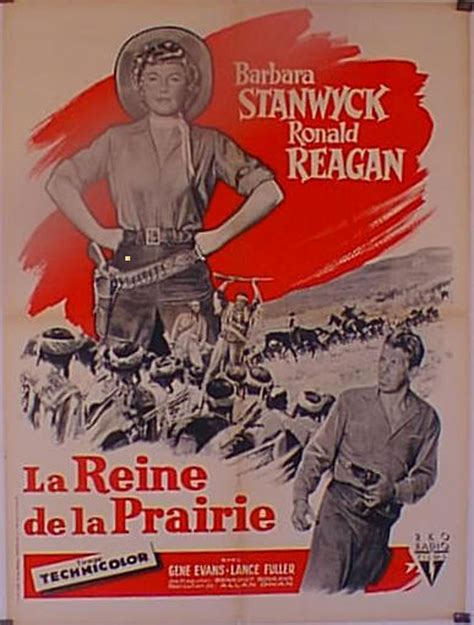 Reine De La Prairie La Movie Poster Cattle Queen Of Montana