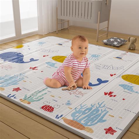 Foldable Baby Playmat XPE Foam Baby Gym Play Mat With Non Toxic