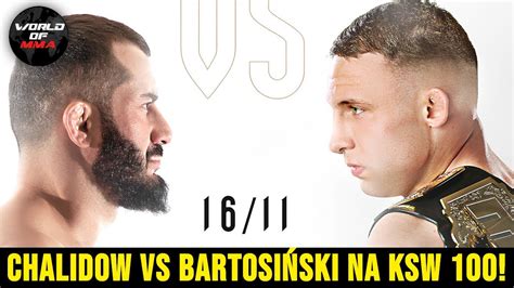 Mamed Chalidow Vs Adrian Bartosi Ski Na Ksw Youtube