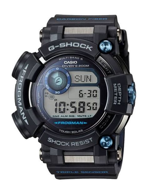 G Shock Frogman Gwf D With Depth Gauge And Compass Casio G Shock