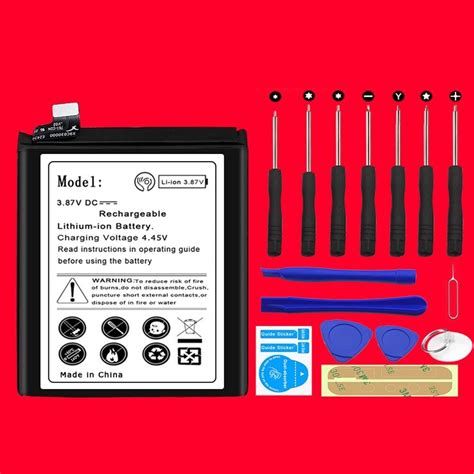 High Capacity 4400mAh Substitutable BLP761 Battery Tools For OnePlus 8