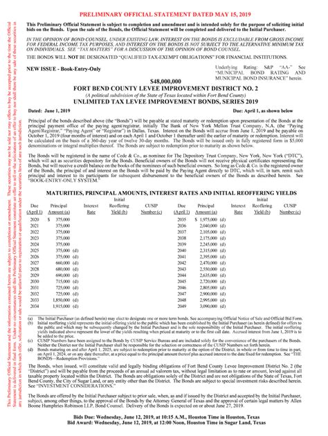 Fillable Online Official Statements Msrb Fax Email Print Pdffiller