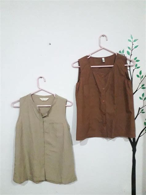 Set Choco Korean Fesyen Wanita Pakaian Wanita Gaun Rok Di Carousell