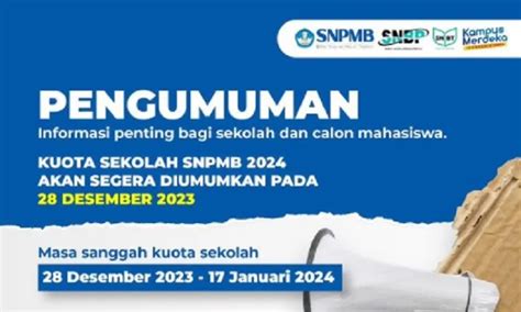 Ini Link Cek Pengumuman Kuota Sekolah Snbp Di Snpmb Bppp Lengkap