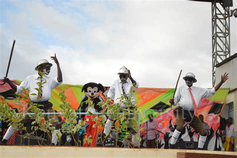 The Famous Zangalewa Dancers Doing Their Best To Entertain The Audience