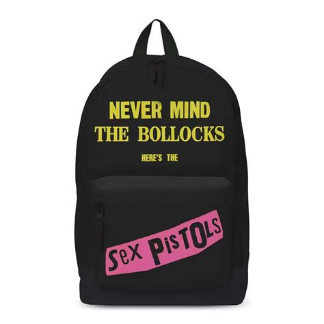 Sex Pistols Never Mind The Bollocks Classic Backpack Swag Loudtrax