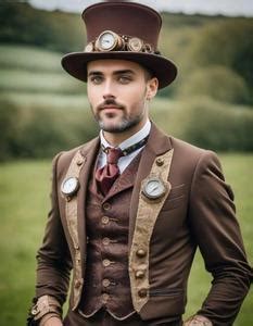 Steampunk Costume For Man Face Swap ID 665926