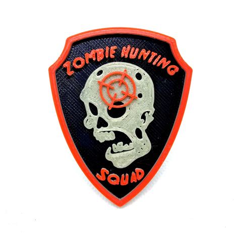 Zombie Hunting Squad Pin Eventeny