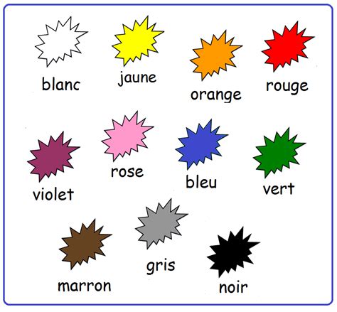 Apprendre Les Couleurs