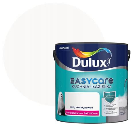 Dulux Easy Kuchnia Azienka Bia Y Skandynawski L Satyna Farba Do