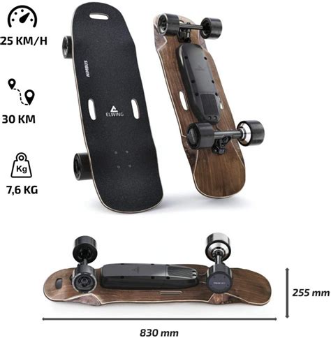 Elwing Boards Skateboard Électrique Modulable Powerkit Nimbus