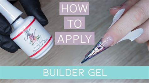 How To Do Builder Gel Nails Extensions Short Nails And Overlay Kimberz Kreations Youtube