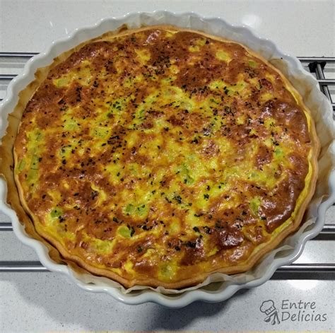 Quiche De Bacon Y Calabac N Mambo Entre Delicias