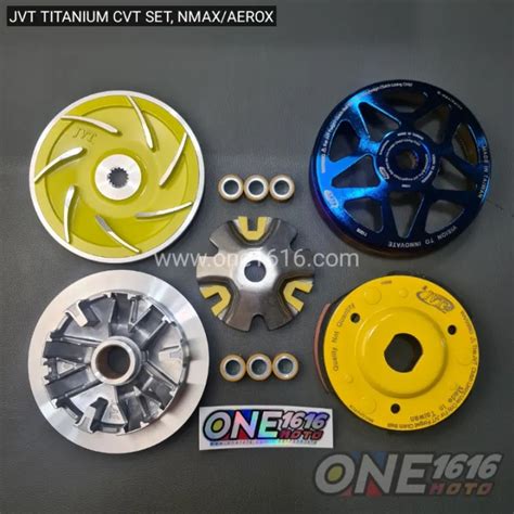 Jvt Titanium Cvt Set For Nmax Aerox Heavy Duty Performance Parts