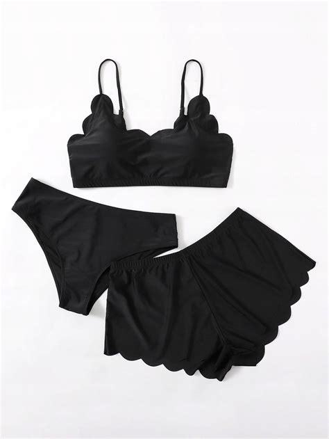 XC13106 SHEIN KOMPLET BIKINI 3PCS 50 15467906384 Allegro Pl