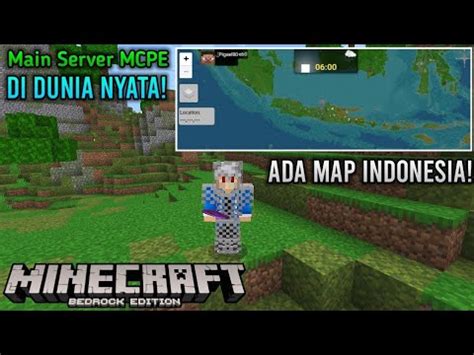 GW MAIN SERVER MINECRAFT BEDROCK TAPI DI DUNIA NYATA YouTube