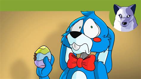 Toy Bonnie Eats An Easter Egg Fnaf Weird Animation Tony Crynight