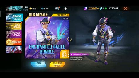 🥰🥰luck Royale Bundle Won In One Spin Short Free Fire 🥰🥰 Youtube