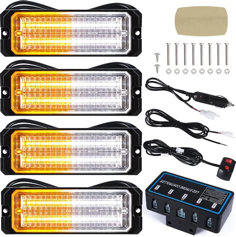 Ronsta Luces Led Estrobosc Picas Para Camiones Veh Culos