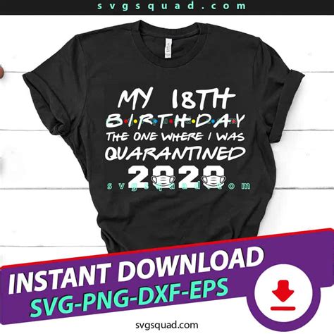 I Turned In Quarantine Svg Th Birthday Quarantine Svg