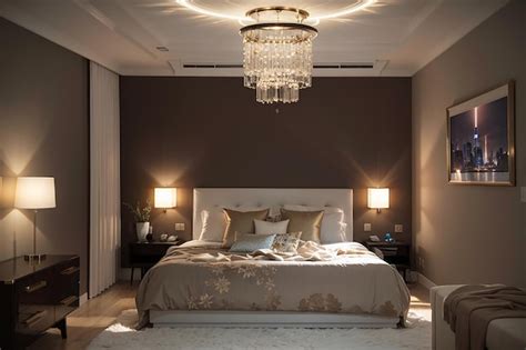 Premium AI Image | Smart Bedroom Lighting Illuminate Your Style