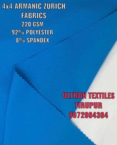 Zurich Four Way Lycra Spandex Fabric At Rs Kg Athletic Wear