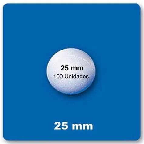 Bola De Isopor Mm Unidades Cm Parcelamento Sem Juros