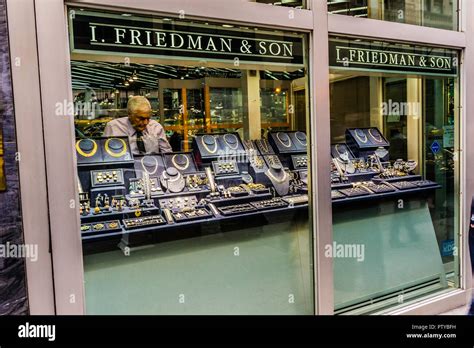 Diamond District Manhattan New York, New York, USA Stock Photo - Alamy