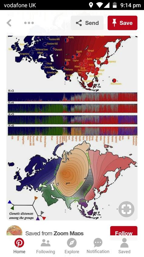 Genetic Map - Maps Of The World Asia Map, Europe Map, Ancient Maps ...