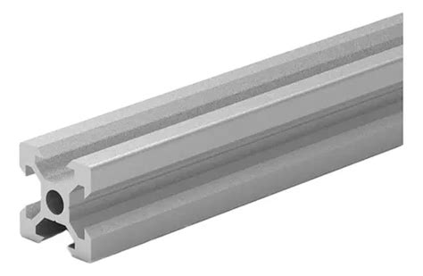 Perfil Estrutural Em Alumínio 20x20 Vslot Canal 6mm 650mm