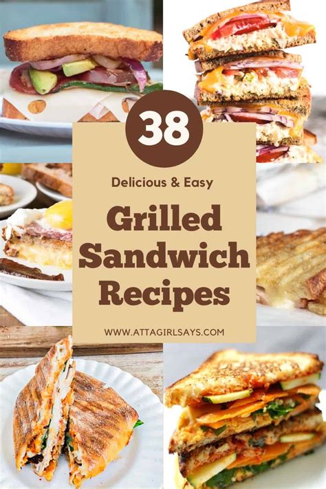 Delicious Grilled Cheese & Grilled Sandwich Recipes, Easy to Gourmet