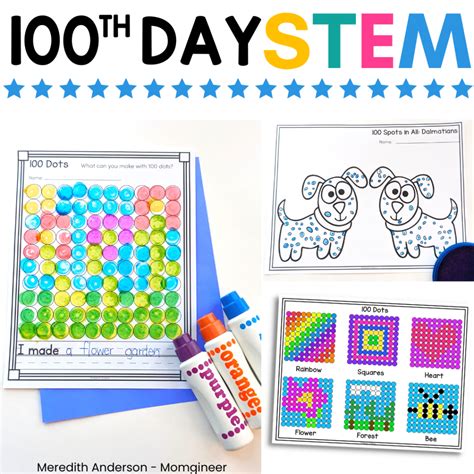 Celebrate The 100th Day Of School With Stem Challenges Stem